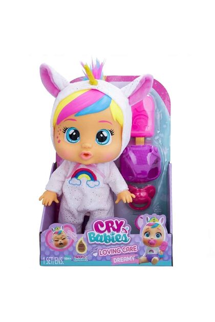 CYB50000 Cry Babies Love Ağlayan Bebek Lovıng Care Cry Babies @DREAMY@ Pilsiz Lisanslı
