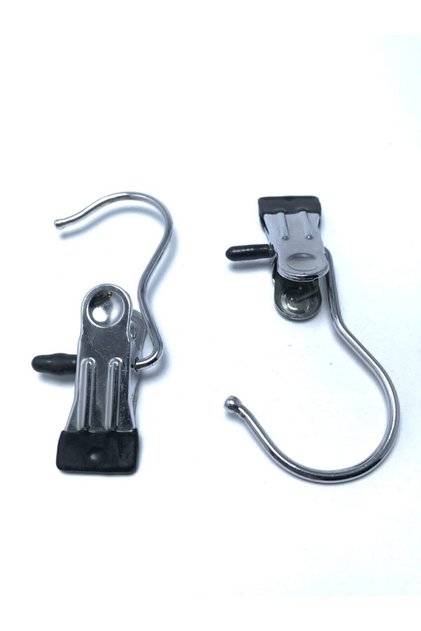 Single Latch Chrome Metal Hanger 10pcs