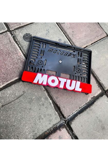 1.KALİTE KABARTMA MOTUL MOTOR PLEKSİ PLAKALIK 3D