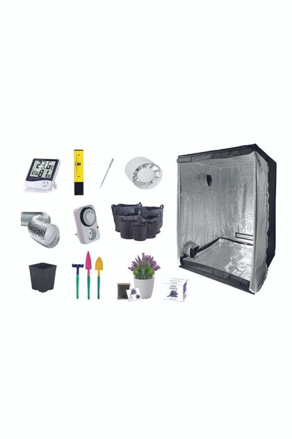 ZeuXe Grow Box Hobi Bahçesi Set | 150x150x200 | Bitki Kabini Set