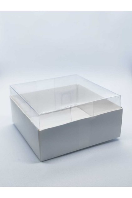 9x9x4 Asetat Kapaklı Kutu 100 Adet