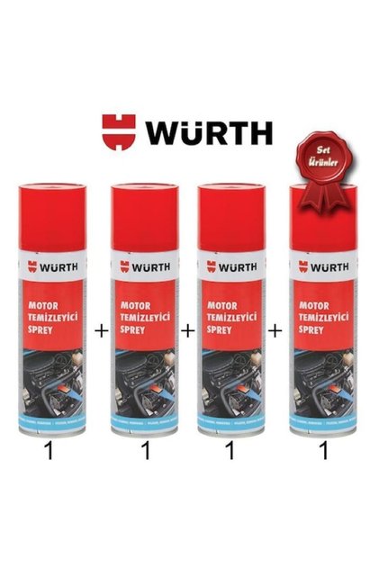 MOTOR TEMİZLEME SPREYİ (500ML) (4 ADET)