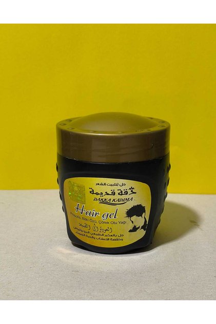 Propolis, propilius ve çörek otu yağı ekstreleri içeren saç sabitleme jeli 300ML