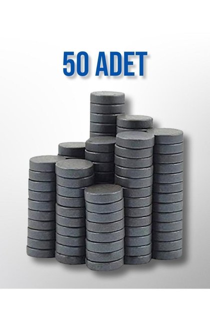 Boncuk Ve Hobi Ve Magnet Işleriniz Için Minik Mıknatıs 50 Adet ( 15 Mm X 2 Mm )