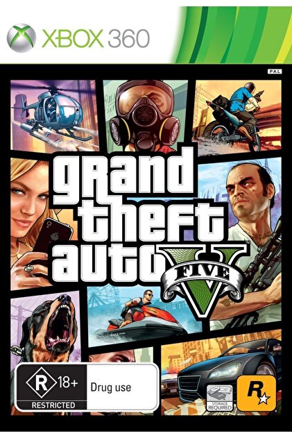 xbox 360 Gta 5 Teşhirden Kutulu Cd Oyun T - Fiyatı, Yorumları