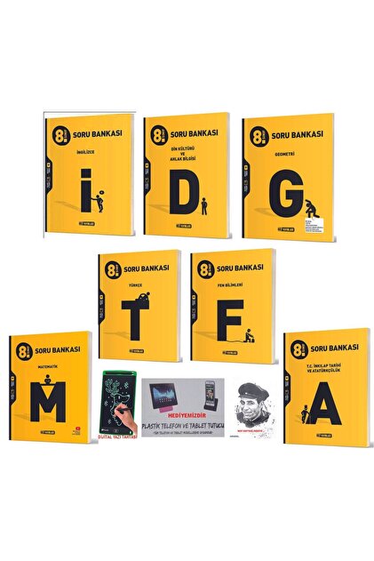 Hız Yayınları 2024 - 2025 Müfredat 8. Sınıf Tüm Dersler Soru