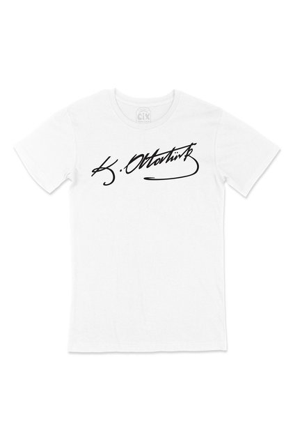 Unisex Ataturk Signed T-Shirt
