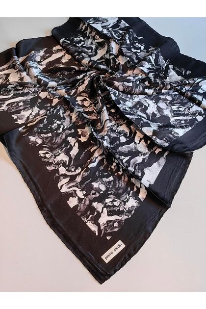 Pi̇erre Cardi̇n Silk Crepe Satin Scarf 2025 Winter Season 8943230-312