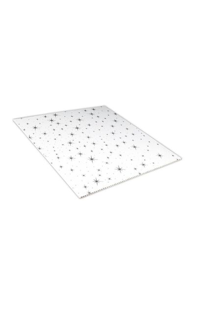 60x60 Asma Tavan Pvc Yıldız Desen