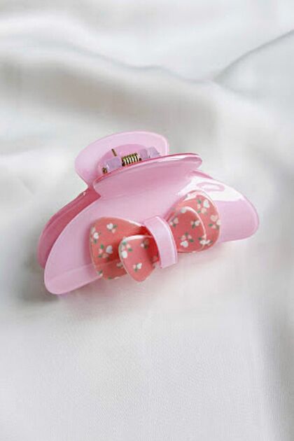 Pastel Color Bone Kids Teenager Bow Tie Latch Buckle
