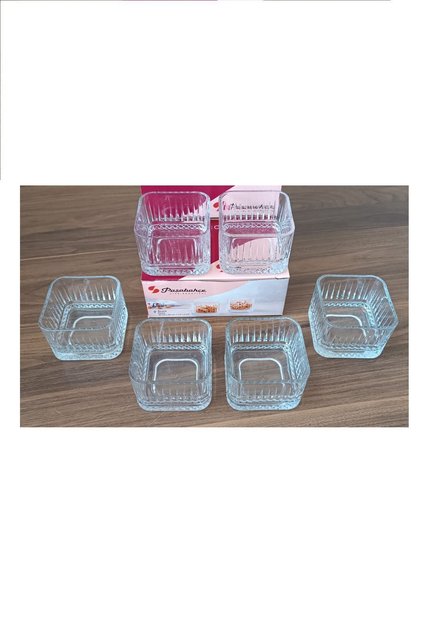 Elysia Square Snack Bowl with Jam Bowl Corner 250 cc 6 Pieces530138
