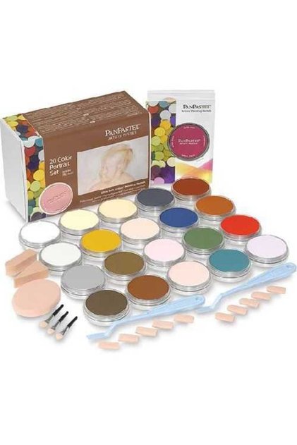 Ultra Soft Pastel Boya Portrait Set 20 Renk Portre Tonları