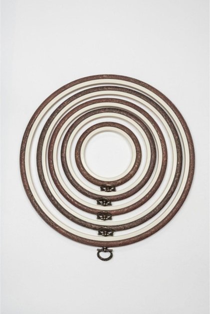 Board Embroidery Hoop Round 5 Size Set