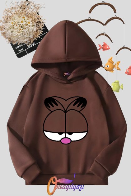 Printed Hooded Children's Sweatshirt