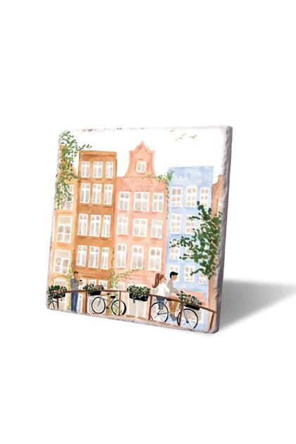 Amsterdam Bardak Altlığı