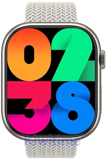 HK9 Pro Akıllı saat 2.02 inch AMOLED Ekran Pusula Gerçek Nabız Monitörü Oyun Fener Mesaj Arama