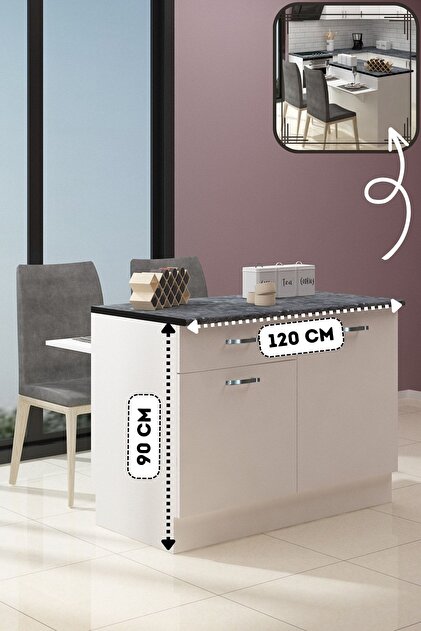 Fly Mobilya Mimoza 120 cm Ada - Fiyatı, Yorumları