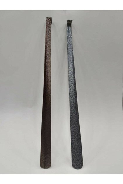 2 Adet 65 Cm Metal Ayakkabı Çekeceği - Eğilmeden Ayakkabınızı Giyin
