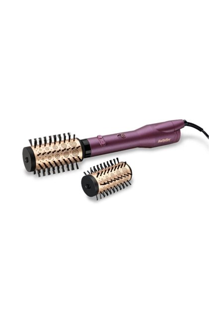 Aparat de coafat cu cap rotativ Air Blow Big Hair Dual Purple, 650W, 2 capete, As950E