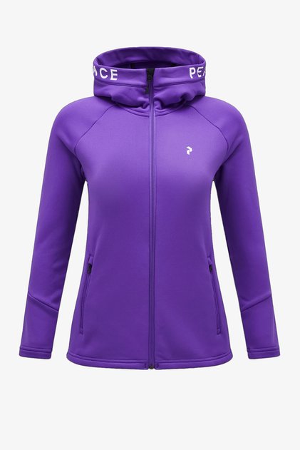 W Rider Zip Women's Purple Softshell Coat G79433040-30214