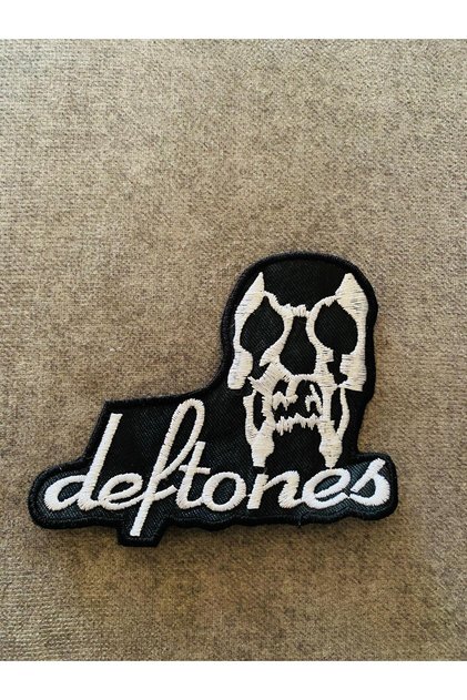 Deftones Müzik grubu Nakış Patch Peç Yama dikilebilir yama (10x8 CM)