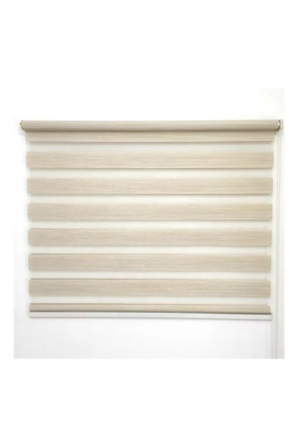 Rüyaper Krem Bambu Zebra Perde