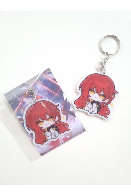 Honkai Star Rail Himeko Bag Ornament/Keychain (1 Pcs)