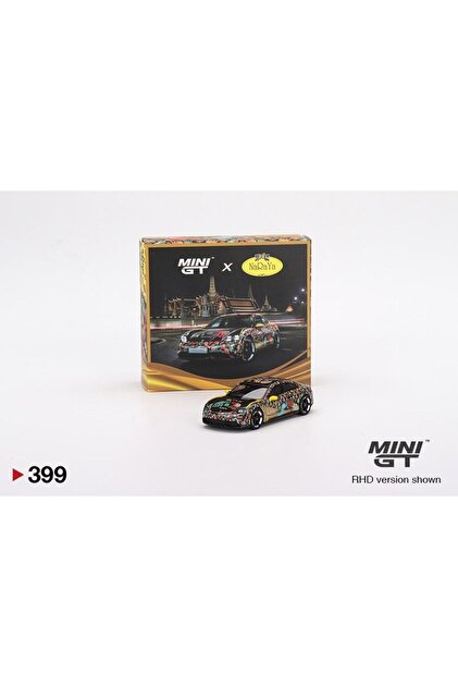 mini gt 399 Porsche Taycan Turbo S Naraya 1:64 Model Araba
