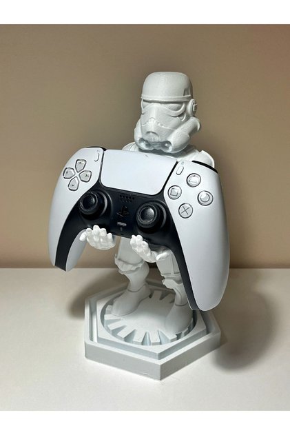 Star Wars Stormtrooper Kol Tutucu, Joystick Kumanda Standı, Xbox / PS4 / PS5 Uyumlu