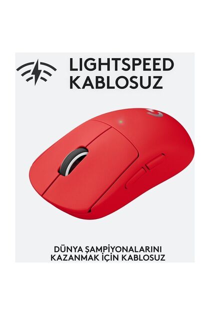logitech G Pro X Superlıght Ultra Hafif Hero 25.600 Dpı 400 Ips