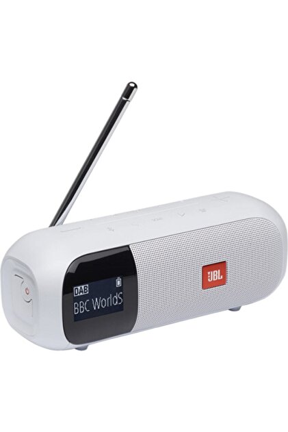 JBL Tuner2 Bluetooth Hoparlör, Dab-fm Radyo,ıpx7,beyaz - Fiyatı