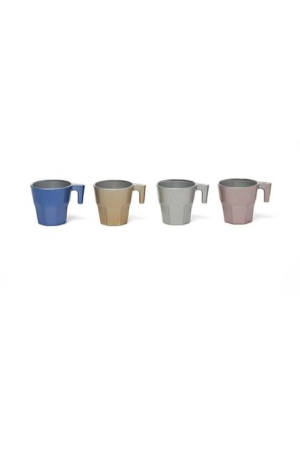 96802 Casablanca Pastel 4-Piece Espresso Cup
