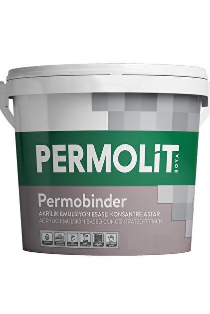 Permobinder Akrilik Emülsiyon Esaslı Konsantre Astar