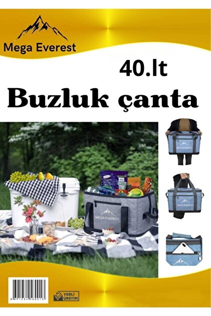 Mega Everest 40litre Termos Buzluk Çanta Termal Piknik Çantası
