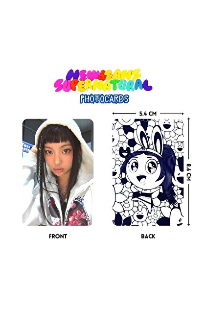 Kpop Dünyasi NEW JEANS '' Supernatural '' Photocards Set 2