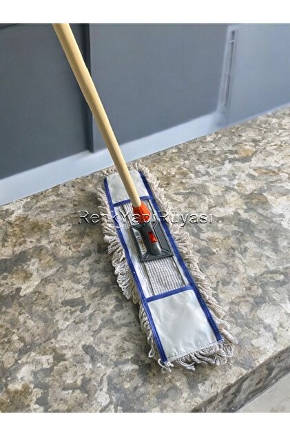 80 CM NEMLİ MOP, PASPAS TAKIMI, OFİS İŞYERİ HASTANE TEMİZLİĞİ İÇİN GENİŞ TEMİZLEME YÜZEYİ