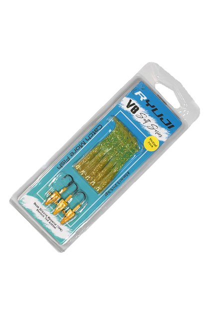 V8 8cm 5.5gr Silikon Yem