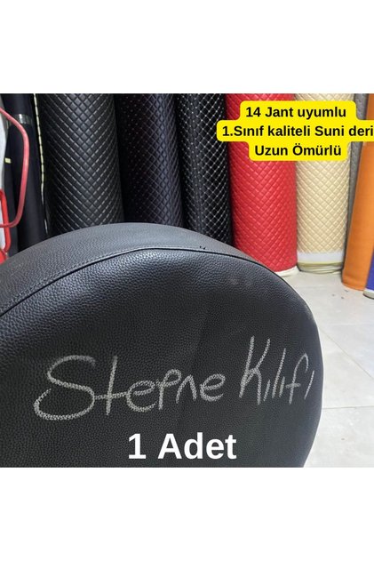 STEPNE KILIFI YEDEK LASTİK KILIFI 14 Jant İçin 1 ADT