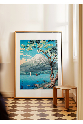 ARTHOUSECOLLECTIVE Matisse Poster - Woman Beside The Water - Tablo