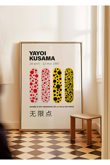 ARTHOUSECOLLECTIVE Yayoi Kusama Poster - Japon Sanat Eserleri