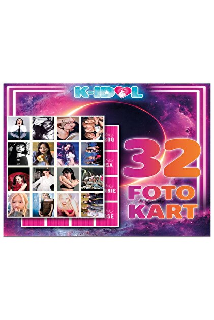 KİDOL Kıdol Blackpink - 2024.01 Takvim Poster Hediyeli - Fiyatı