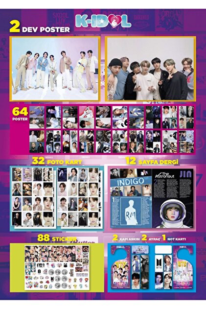 BTS 『NOW3』 KİDOL KIDOL DERGİ BTS 2023-03 - Fiyatı, Yorumları
