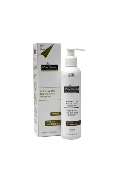 Sulfur and Tto Hair and Body Shampoo