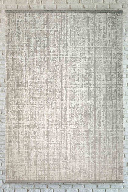 Abstract Patterned Gray Washable Non-Slip Base Chenille Hallway Living Room Kitchen Carpet 8115