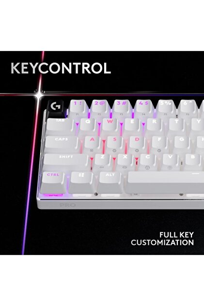 logitech G PRO X 60 LIGHTSPEED Kablosuz Oyun Klavyesi, TKL 60% GX
