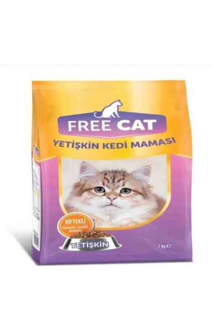 Biftekli Yetişkin Kedi Kuru Maması 7 Kg