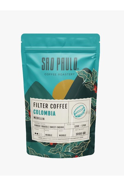1000 Grams of Sao Paulo Columbia Filter Coffee