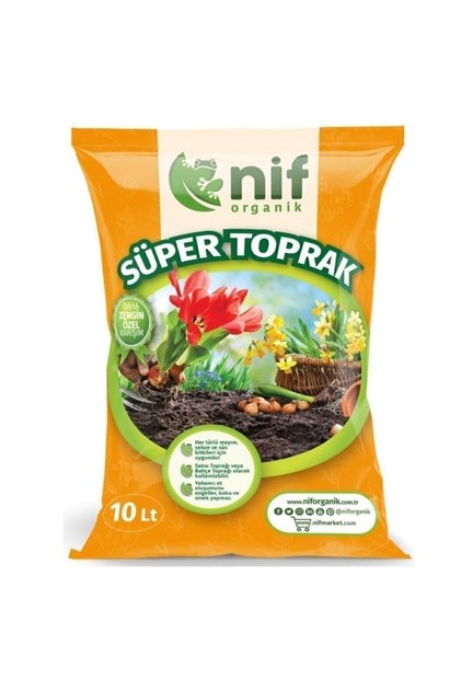 Süper Toprak 10 Lt - Özel Karışım