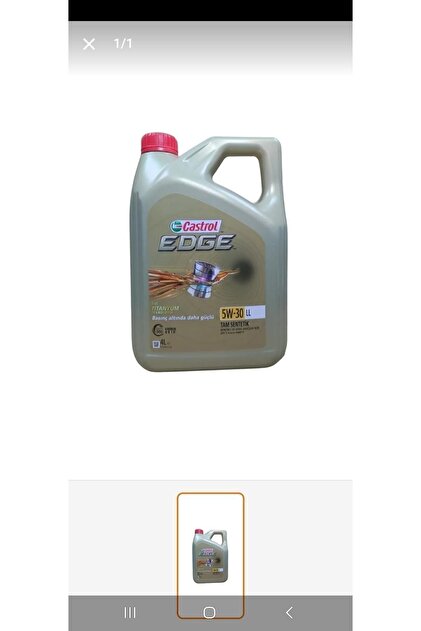 Castrol Edge 5w 30 ll 4 Litre Motor Yağı Partiküllü Fiyatı - Trendyol