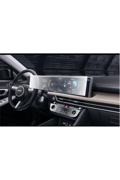 Hyundai New Tucson 12.3 Inch Navigation Compatible Nano Screen Protector 2024 2025